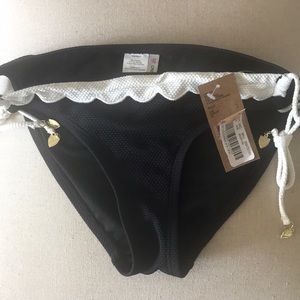 Daniel Cremieux black and white bikini bottoms